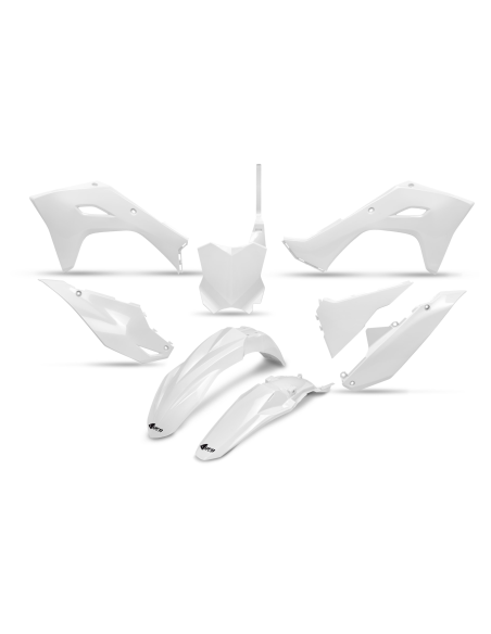 Kit plastiques - Blanc - UFO Kawasaki 450 KX-F 2024-2026