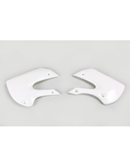 Ouies de radiateur - Blanc - UFO Kawasaki 65 KX 2001-2013 / 110 KLX 2001-2009