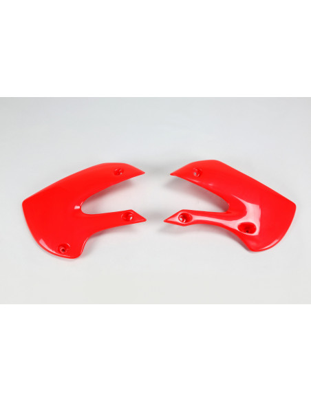 Ouies de radiateur - Rouge - UFO Kawasaki 65 KX 2001-2013 / 110 KLX 2001-2009