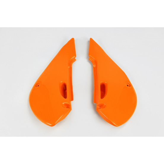 Plaques latérales - Orange - UFO Kawasaki 65 KX 2001-2013 / 110 KLX 2001-2009