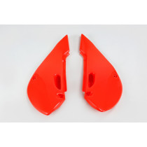 Plaques latérales - Rouge - UFO Kawasaki 65 KX 2001-2013 / 110 KLX 2001-2009