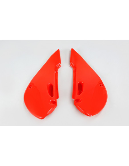 Plaques latérales - Rouge - UFO Kawasaki 65 KX 2001-2013 / 110 KLX 2001-2009