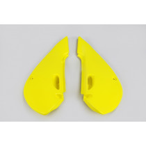 Plaques latérales - Jaune - UFO Kawasaki 65 KX 2001-2013 / 110 KLX 2001-2009