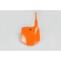 Plaque avant - Orange - UFO Kawasaki 65 KX 2001-2013 / 110 KLX 2001-2009