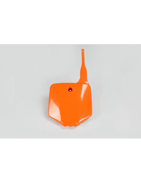 Plaque avant - Orange - UFO Kawasaki 65 KX 2001-2013 / 110 KLX 2001-2009