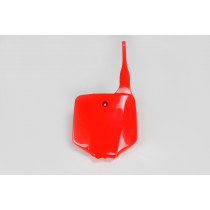 Plaque avant - Rouge - UFO Kawasaki 65 KX 2001-2013 / 110 KLX 2001-2009