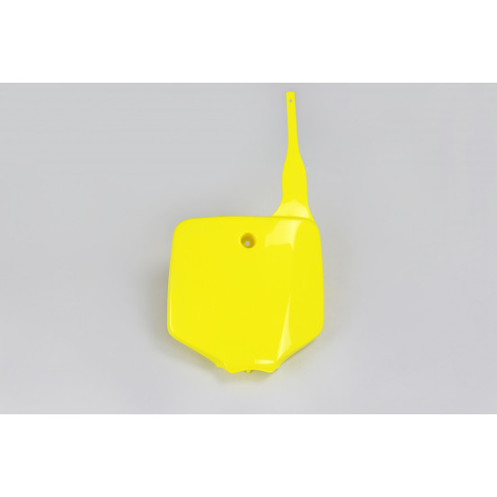 Plaque avant - Jaune - UFO Kawasaki 65 KX 2001-2013 / 110 KLX 2001-2009