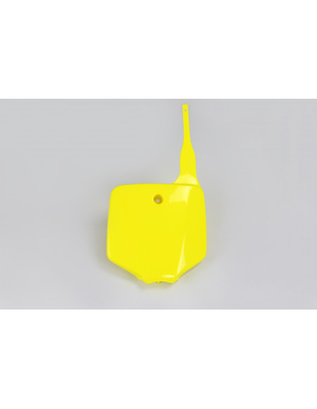 Plaque avant - Jaune - UFO Kawasaki 65 KX 2001-2013 / 110 KLX 2001-2009