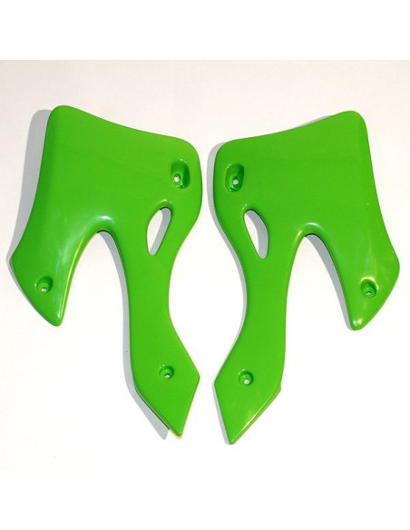Ouies de radiateur - Vert Fluo - UFO 125/250 KX 1999-2002