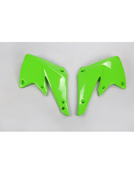 Ouies de radiateur - Vert - UFO Kawasaki 250 KXF 2004-2005