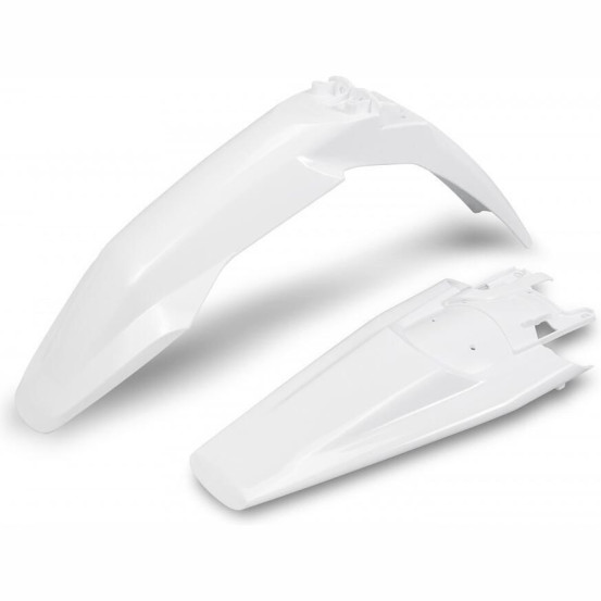 Kit Gardes boues Avant + Arrière - Blanc 2024 - UFO Husqvarna TC FC 2023-2026