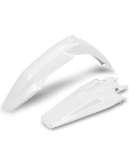 Kit Gardes boues Avant + Arrière - Blanc 2024 - UFO Husqvarna TC FC 2023-2026