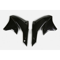 Ouies de radiateur - Noir - UFO Kawasaki 450 KLXR 2008-2012
