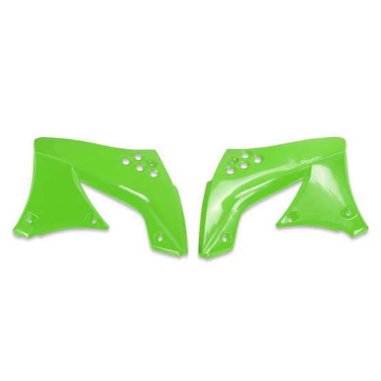 Ouïes de radiateur - Vert - UFO Kawasaki 450 KXF 2009