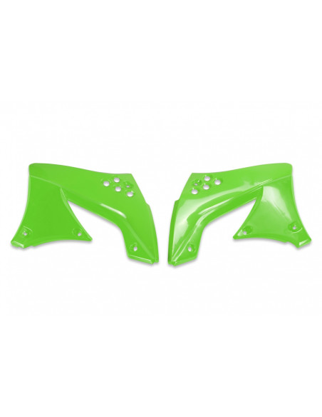 Ouïes de radiateur - Vert - UFO Kawasaki 450 KXF 2009