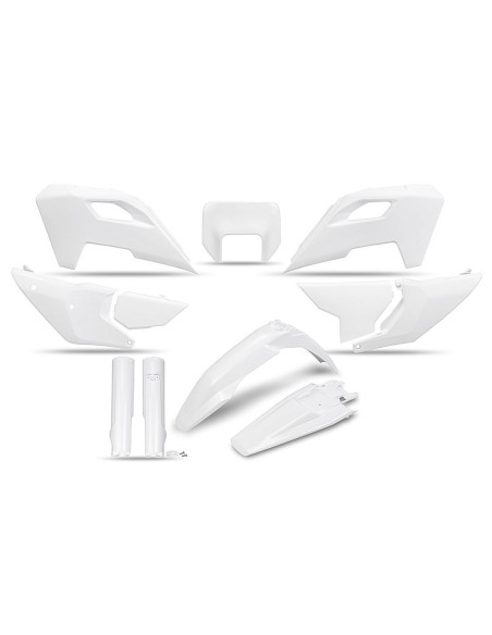 Kit plastiques complet - Blanc - UFO Husqvarna TE FE 2024