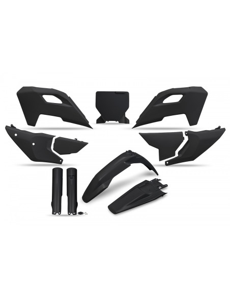 Kit plastiques complet - Noir - UFO Husqvarna TC FC 2023-2024