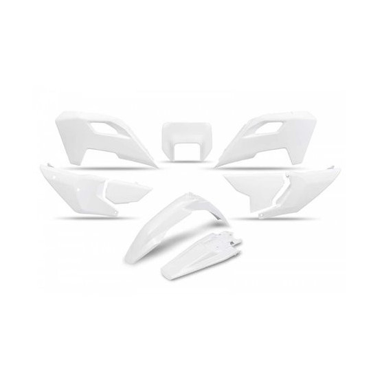 Kit plastiques - Blanc - UFO Husqvarna TE FE 2024