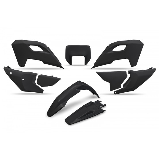 Kit plastiques - Noir - UFO Husqvarna TE FE 2024