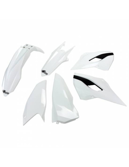 Kit plastiques - Blanc - UFO Husqvarna TE FE 2014