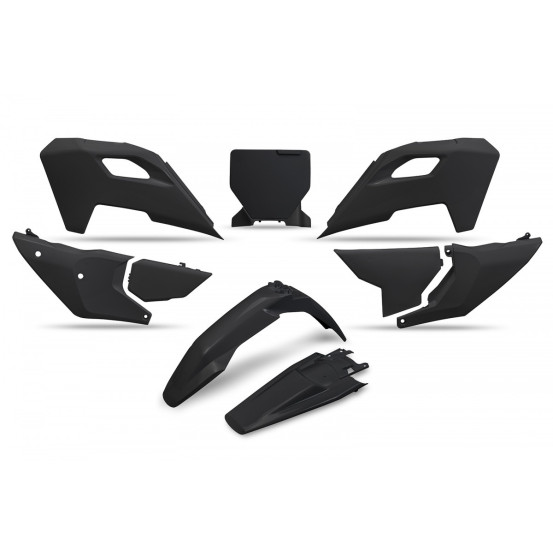 Kit plastiques - Noir - UFO Husqvarna TC FC 2023-2026