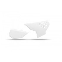 Caches boite à air - Blanc 2020 - UFO Husqvarna TC FC 2023-2024