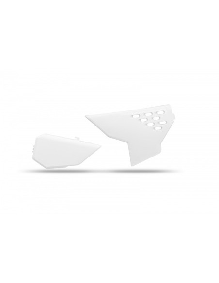 Caches boite à air - Blanc 2020 - UFO Husqvarna TC FC 2023-2024
