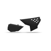 Caches boite à air - Noir - UFO Husqvarna TC FC 2023-2024