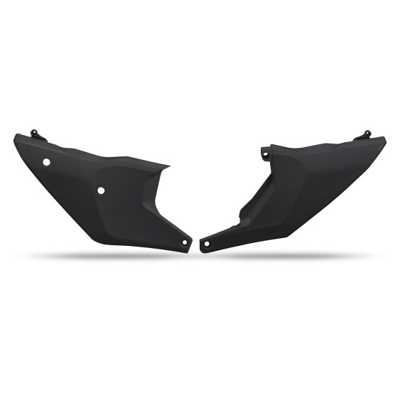 Plaques latérales - Noir - UFO Husqvarna TC FC 2023-2024