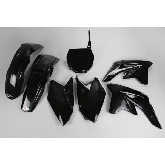 Kit Plastiques - Noir - UFO Suzuki 250 RMZ 2007-2008