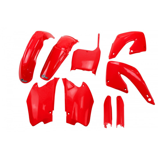 Kit plastiques complet - Rouge - UFO Honda 125 250 CR 2000-2001