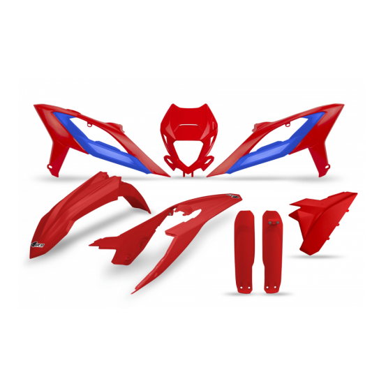 Kit plastiques complet - Rouge Bleu - UFO Beta RR 2023-2024