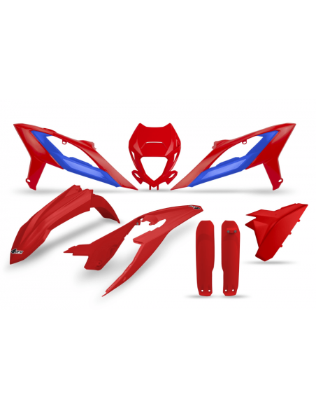 Kit plastiques complet - Rouge Bleu - UFO Beta RR 2023-2024