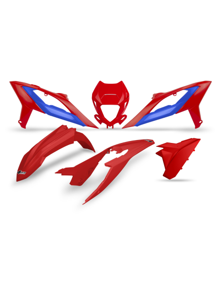 Kit plastiques - Rouge Bleu - UFO Beta RR 2023-2024