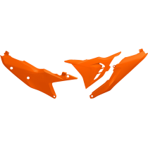 Plaques latérales ventilées - Orange - UFO KTM SX SX-F 2023-2026