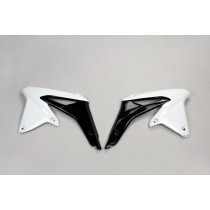 Ouies de radiateur - Noir Blanc - UFO Suzuki 450 RMZ 2008
