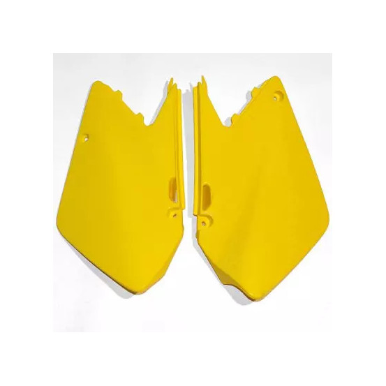 Plaques latérales - Jaune - UFO Suzuki 125 250 RM 2001-2002