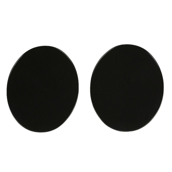 Plaques Numéro - Noir - UFO Vintage Universel 1970 - 2 pcs