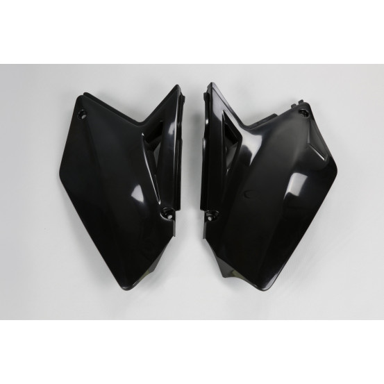 Plaques latérales - Noir - UFO Suzuki 450 RMZ 2007