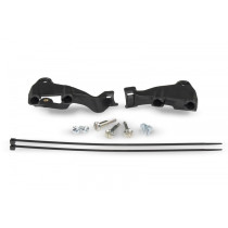 Supports protèges mains montage maitre cylindre UFO Ktm Husqvarna Gas Gas Noir