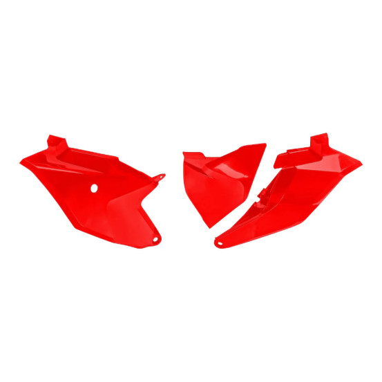 Plaques latérales - Rouge - UFO Gas Gas 85 MC 2021-2023