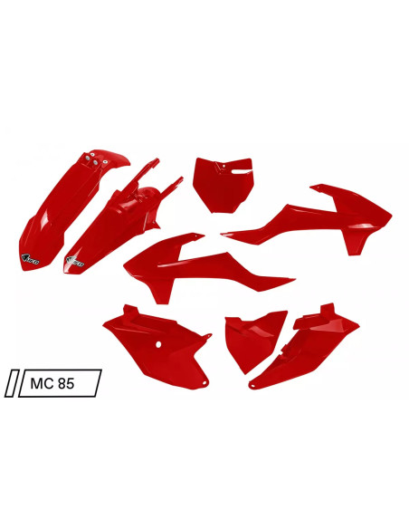 Kit plastiques - Rouge - UFO Gas Gas 85 MC 2021-2023