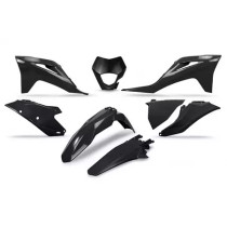 Kit plastiques enduro - Noir - UFO Gas Gas EC ECF 2021-2023