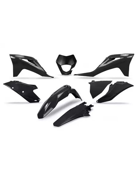 Kit plastiques enduro - Noir - UFO Gas Gas EC ECF 2021-2023