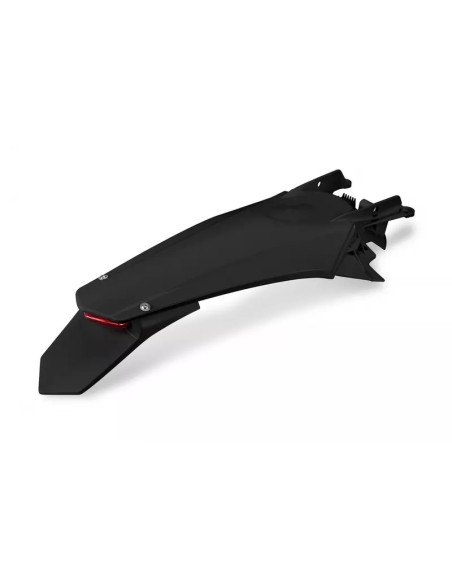 Garde boue arrière enduro LED - Noir - UFO Gas Gas EC ECF 2021-2023