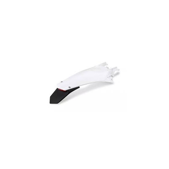 Garde boue arrière enduro LED - Blanc - UFO Gas Gas EC ECF 2021-2023