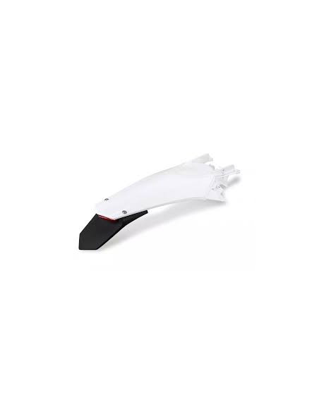 Garde boue arrière enduro LED - Blanc - UFO Gas Gas EC ECF 2021-2023
