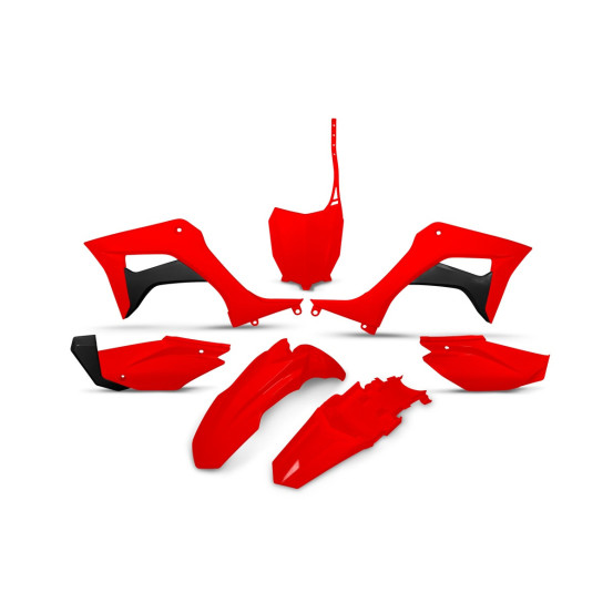 Kit plastiques - Rouge - UFO Honda 110 CRF 2019-2021