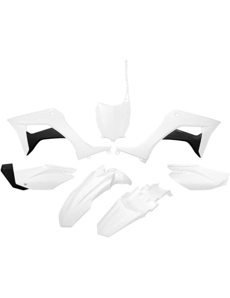 Kit plastiques - Blanc - UFO Honda 110 CRF 2019-2021