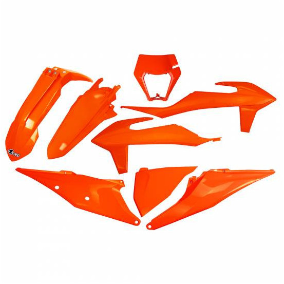 Kit plastiques - Orange Fluo - UFO KTM EXC EXCF 2020